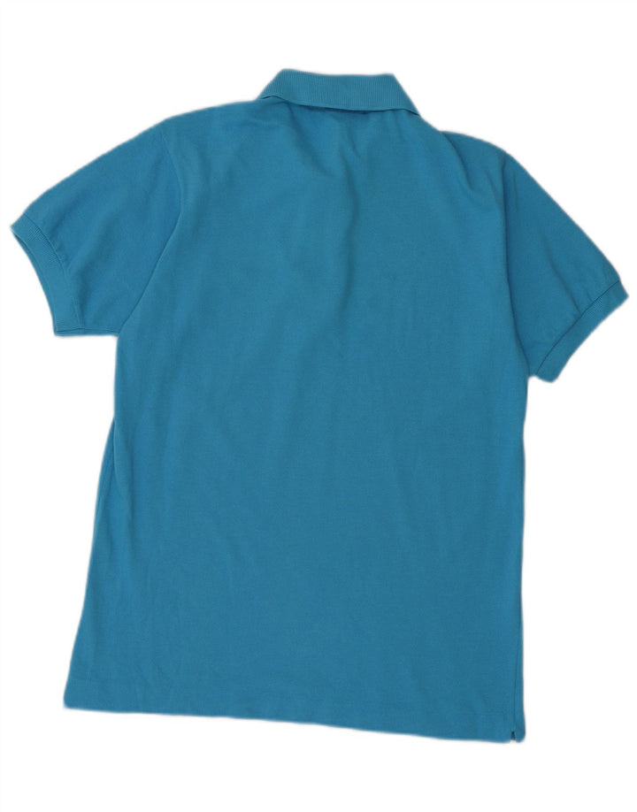 LACOSTE Mens Polo Shirt Size 2 XS Blue Cotton
