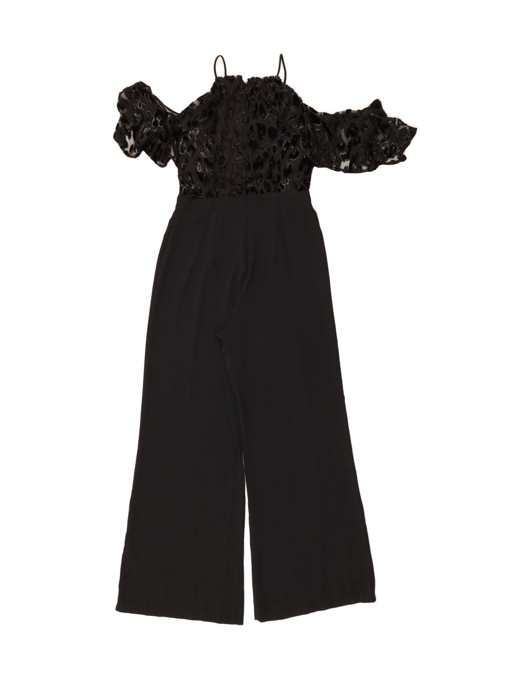 COAST Womens Off Shoulder Jumpsuit UK 10 Small  Black Vintage Coast and Second-Hand Coast from Messina Hembry 