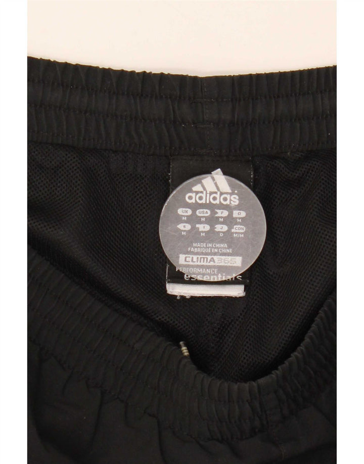 Adidas Mens Clima 365 Tracksuit Trousers Joggers Medium Black Polyester