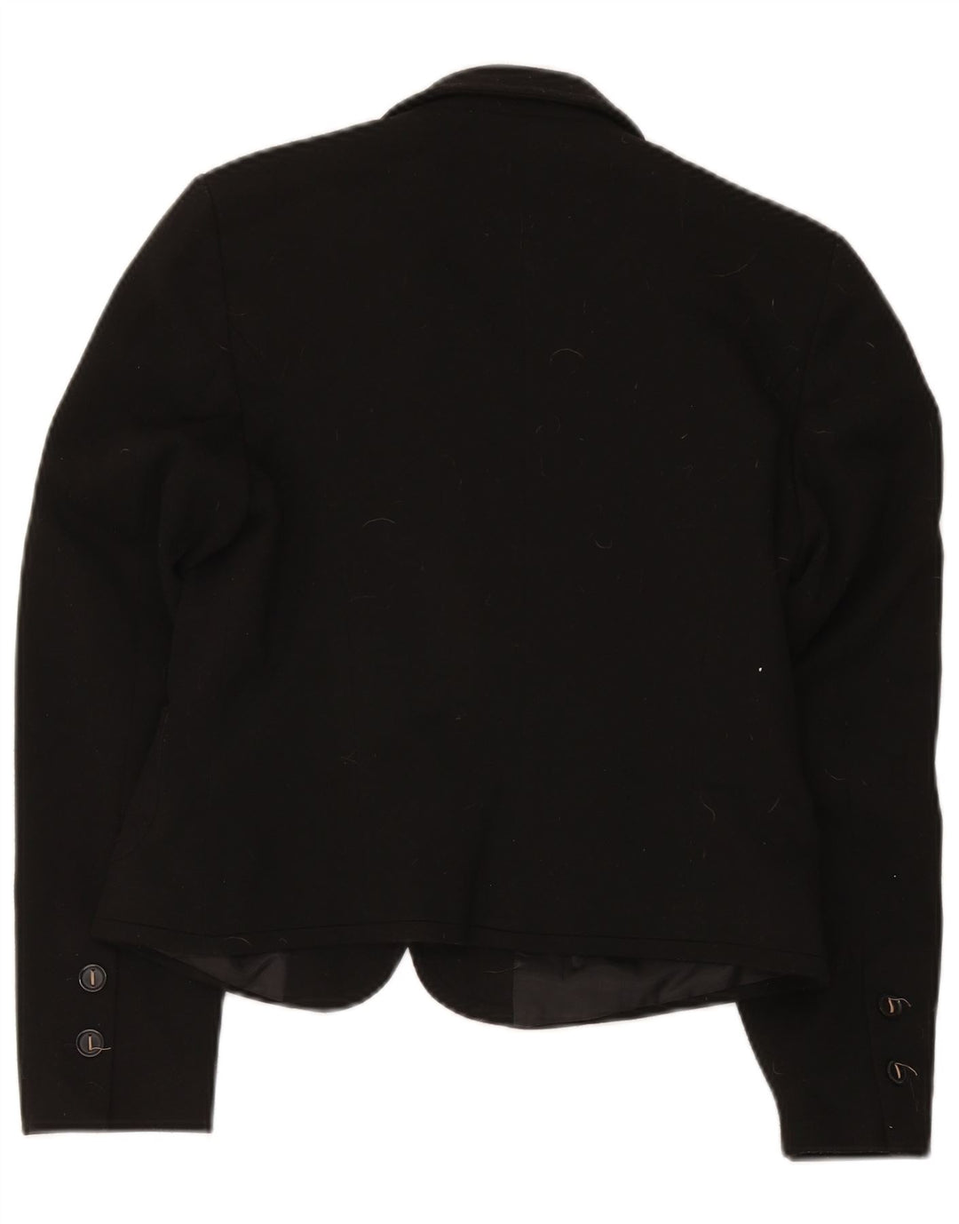 Marks & Spencer Veste blazer à 2 boutons pour femme UK 12 Noir moyen Polyester