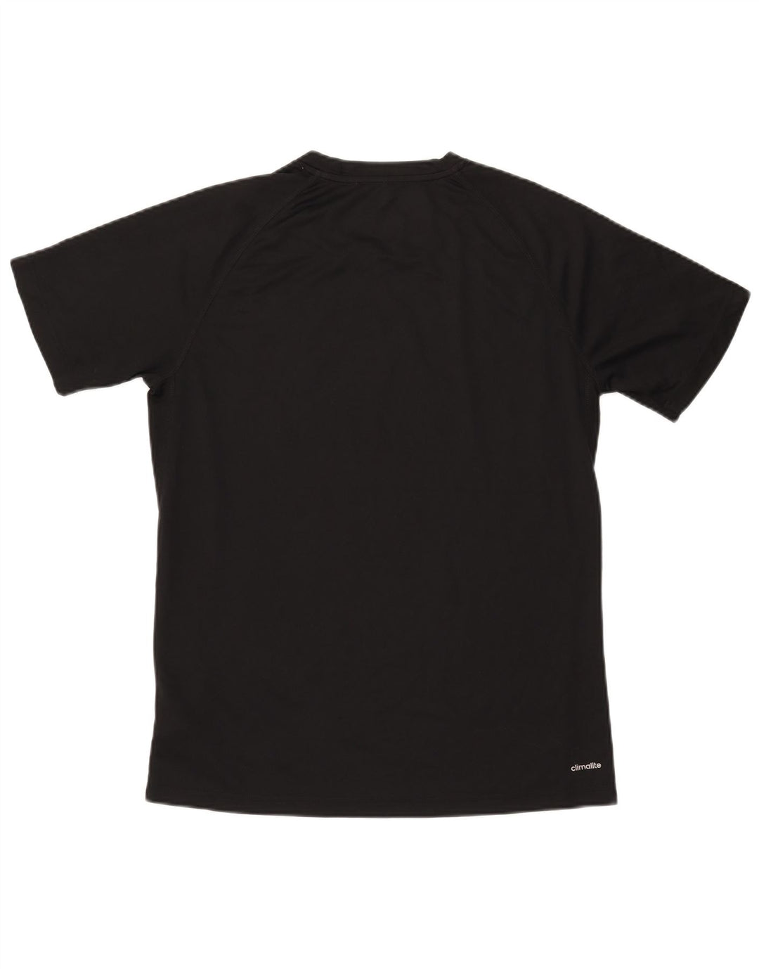Adidas Herren Climalite Graphic T-Shirt Top Large Schwarz Polyester