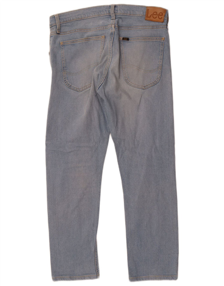 Lee Herren Luke Slim Jeans W32 L27 Blaue Baumwolle