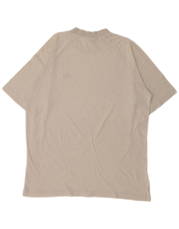 Kappa Mens T-Shirt Top 2XL Grey Flecked Cotton