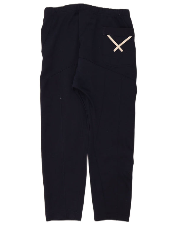 Adidas Mens Tracksuit Trousers Small Navy Blue Polyester