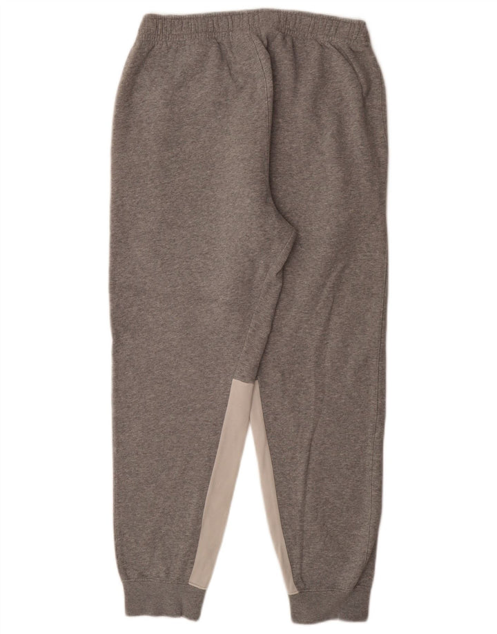 NIKE Mens Tracksuit Trousers Joggers Medium  Grey Colourblock Cotton