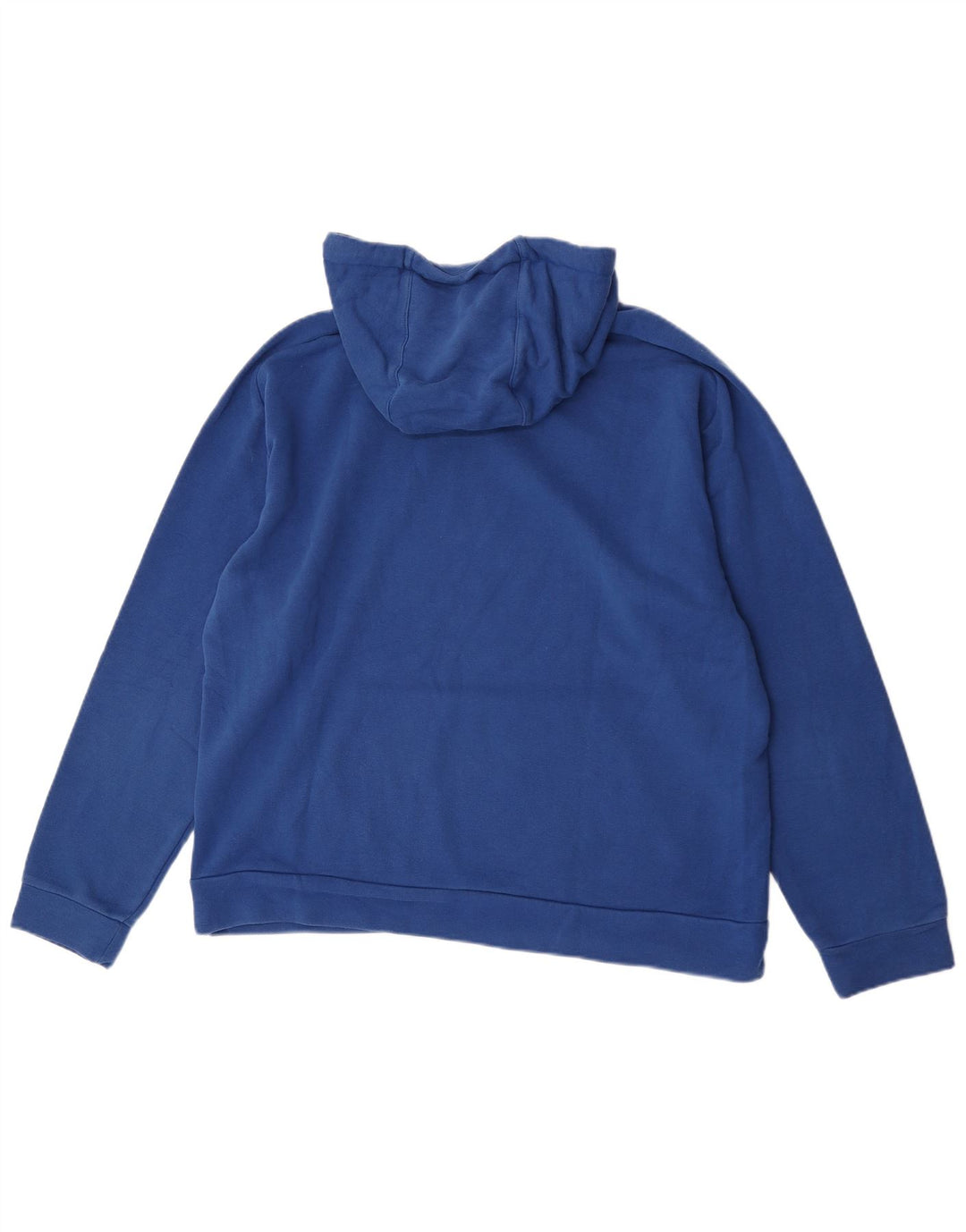Puma Mens Graphic Hoodie Jumper Large Blue Cotton