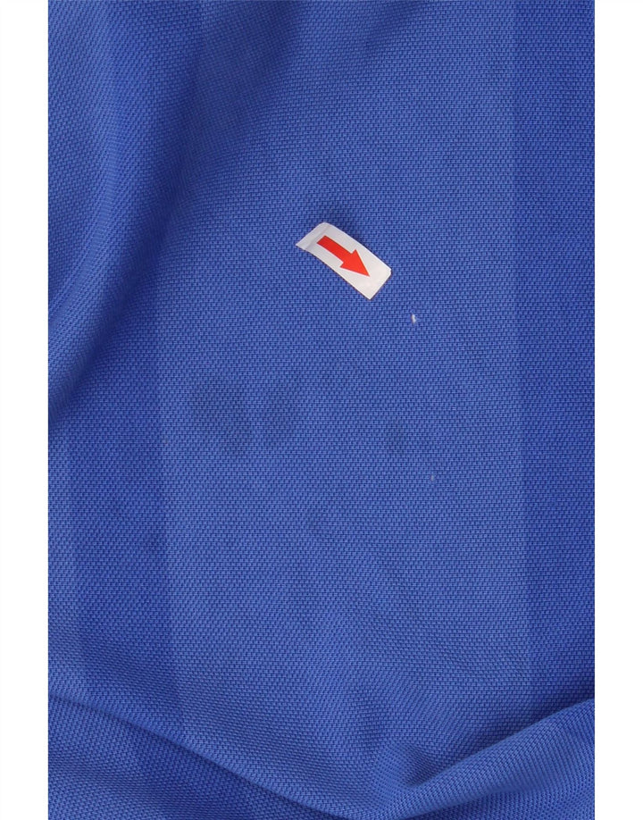MASSIMO DUTTI Mens Polo Shirt  2XL Blue Striped