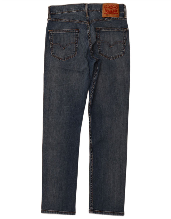 Jeans Levi's Uomo 511 Slim W30 L30 Cotone Blu