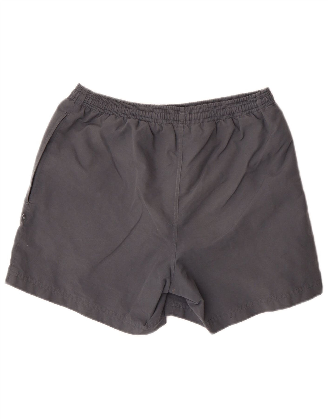 Pantaloncini sportivi Adidas da ragazzo 13-14 anni in poliestere grigio