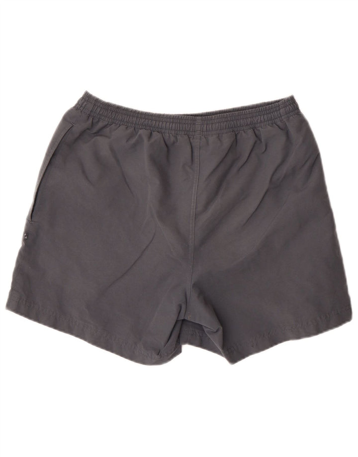 Pantaloncini sportivi Adidas da ragazzo 13-14 anni in poliestere grigio
