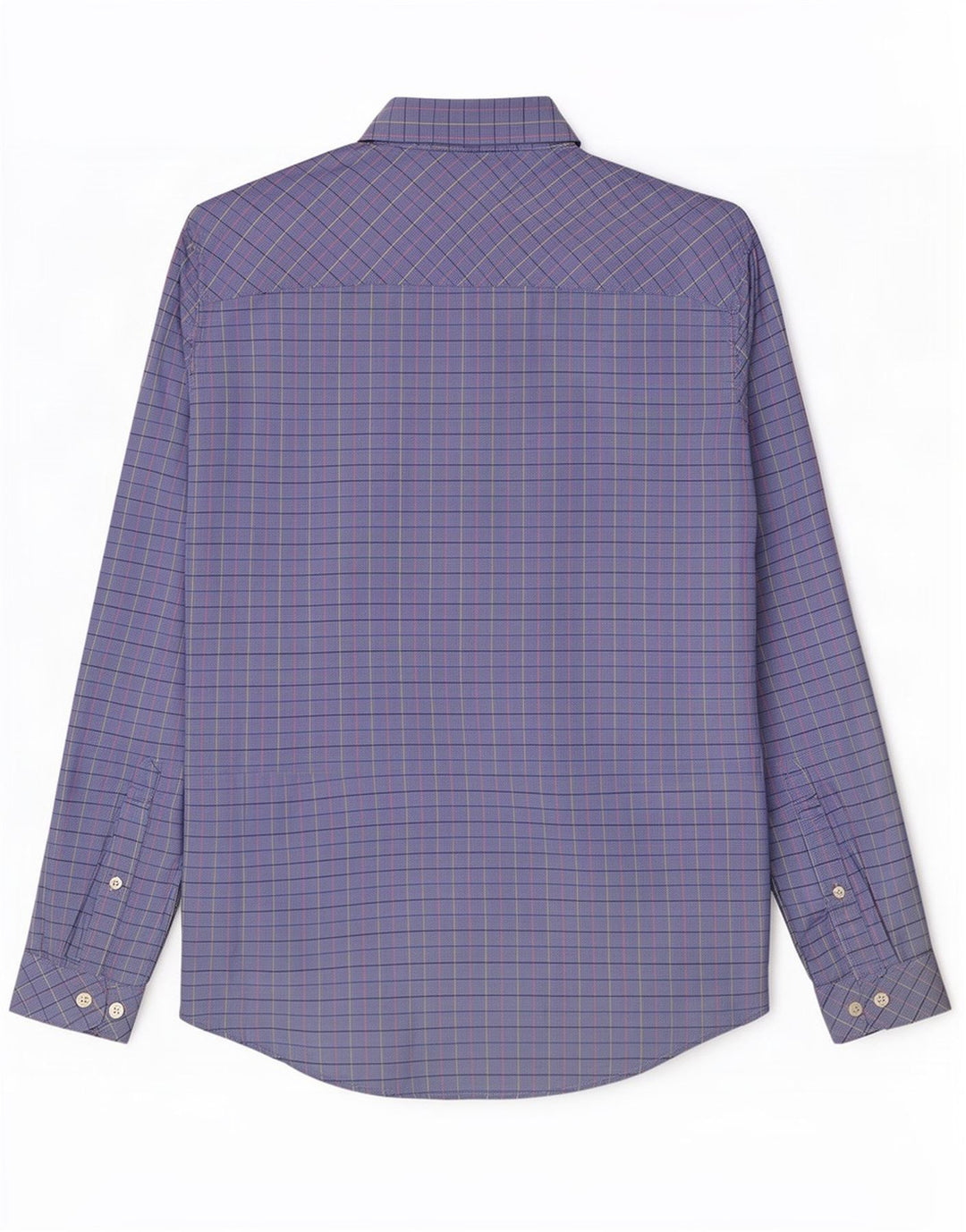Camicia Joules da uomo vestibilità classica in cotone a quadri blu medio