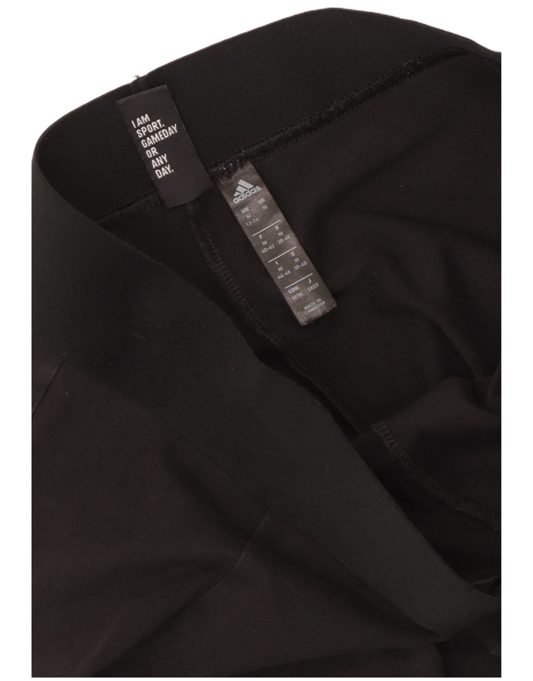 Adidas Womens Graphic Leggings UK 12/14 Medium  Black
