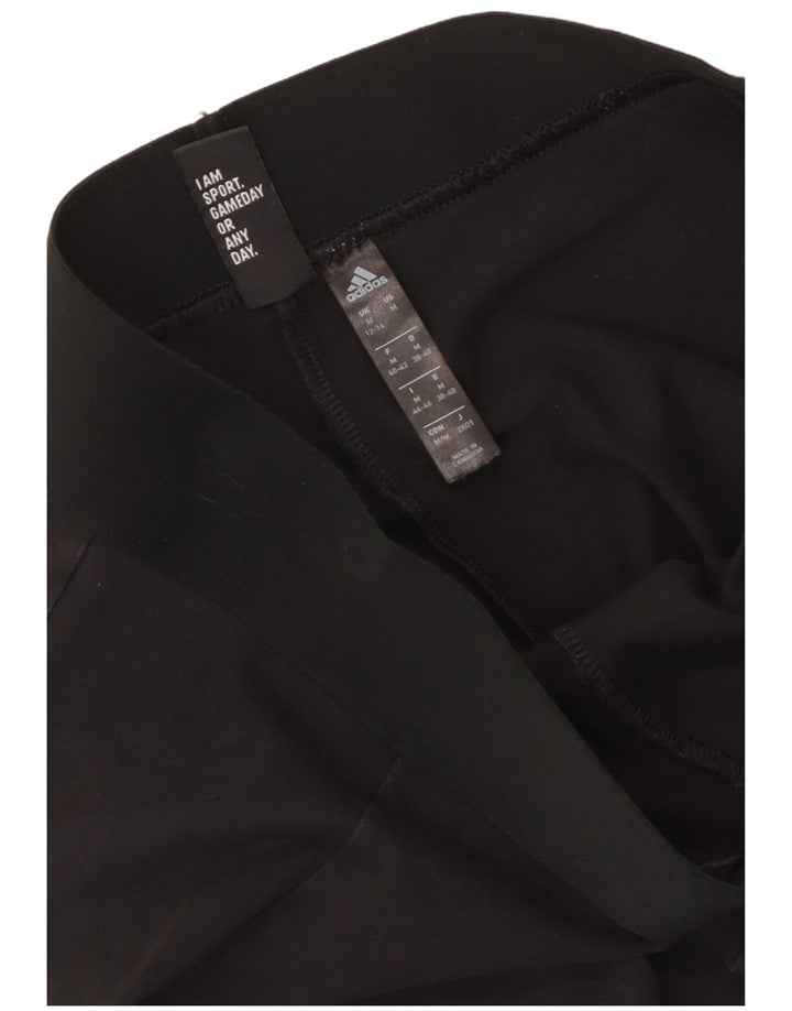 Adidas Womens Graphic Leggings UK 12/14 Medium  Black