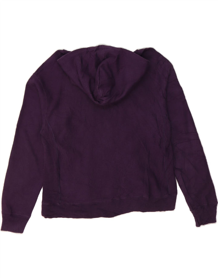 CHAMPION Womens Hoodie Jumper UK 16 Large Purple Cotton Vintage Champion and Second-Hand Champion from Messina Hembry 