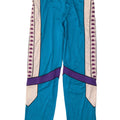 Kappa Mens Graphic Tracksuit Trousers Large  Blue Colourblock Triacetate