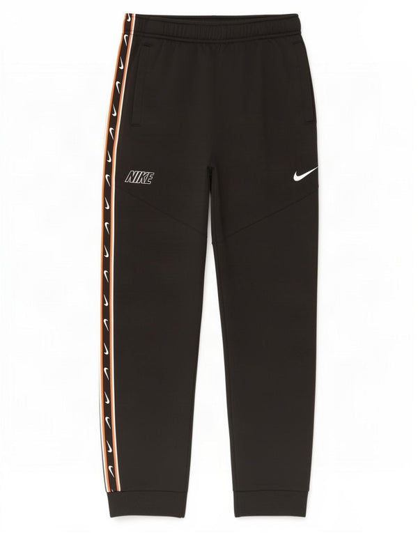 Nike Boys Dri Fit grafikus tréningruha nadrág kocogó 13-14 éves XL fekete