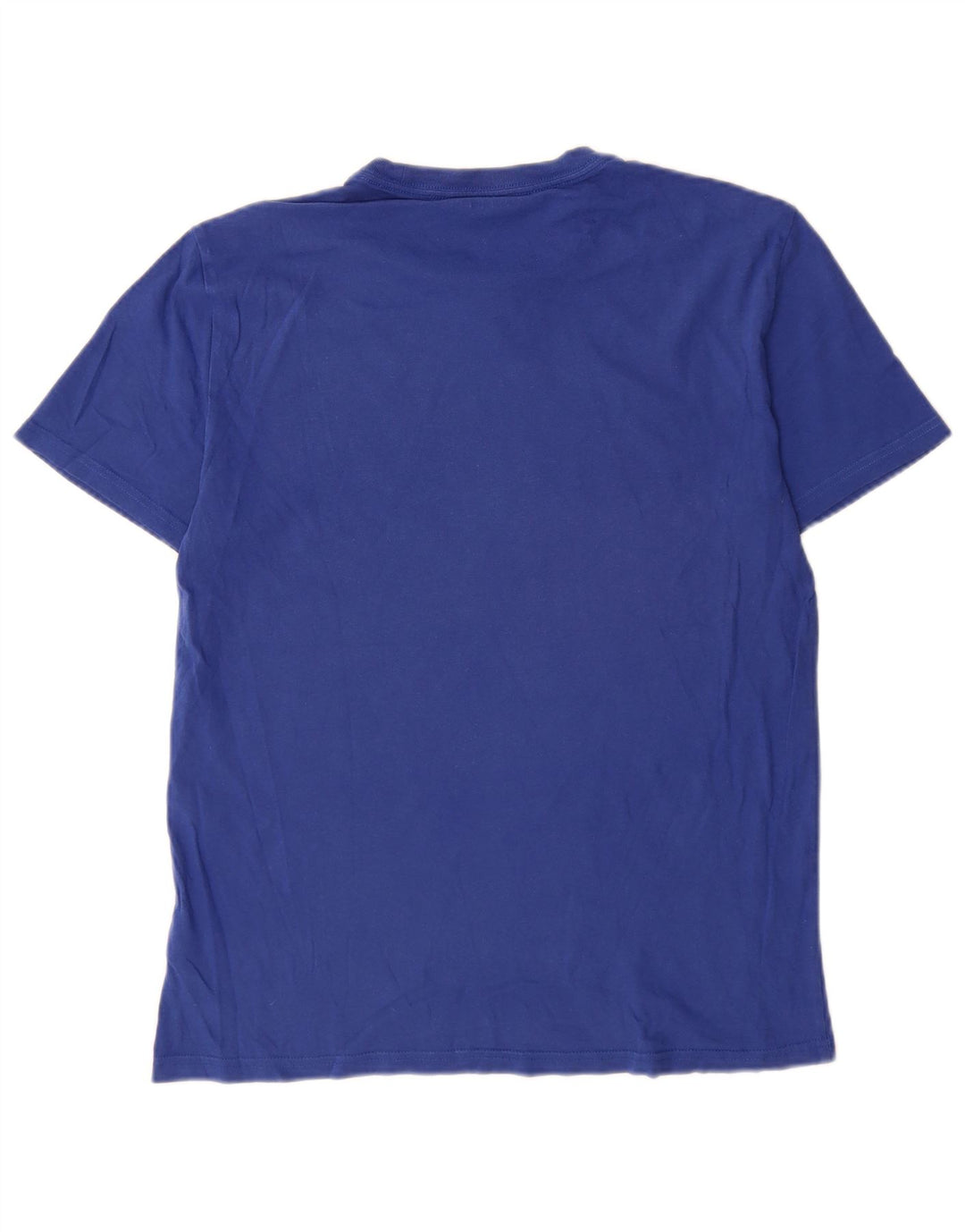Calvin Klein Jeans Mens Graphic T-Shirt Top Medium Blue Cotton