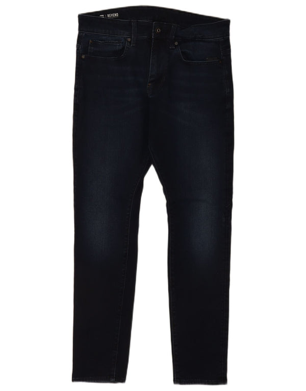 Jeans skinny Revend da uomo G-Star W32 L30 cotone blu navy