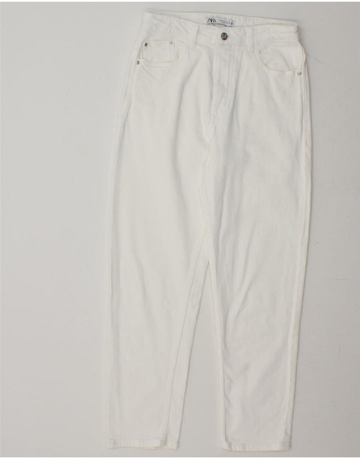 ZARA Womens Slim Jeans EU 38 Small W28 L27 White Vintage Zara and Second-Hand Zara from Messina Hembry 