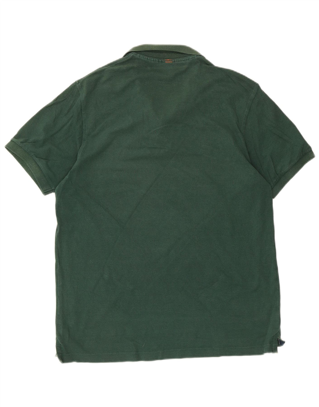 Sun68 Mens Polo Shirt Large Green Cotton