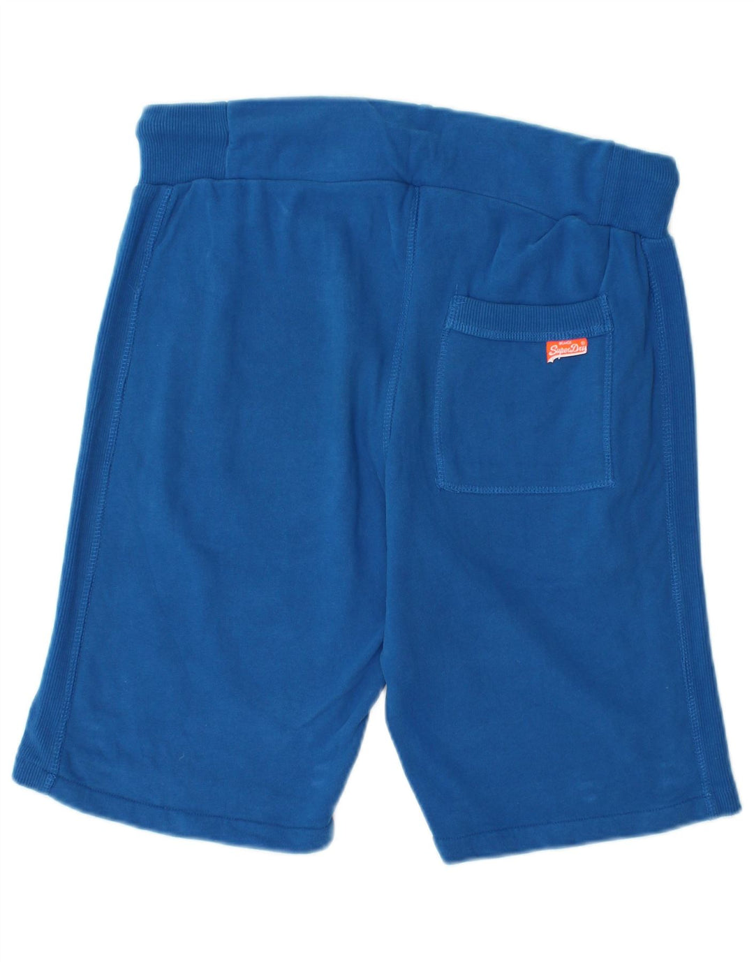 SUPERDRY Mens Sport Shorts Small  Blue Cotton