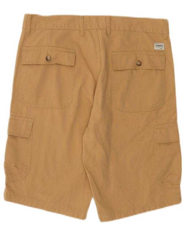Pantaloncini cargo da uomo Carrera IT 50 Large W34 Cotone Beige