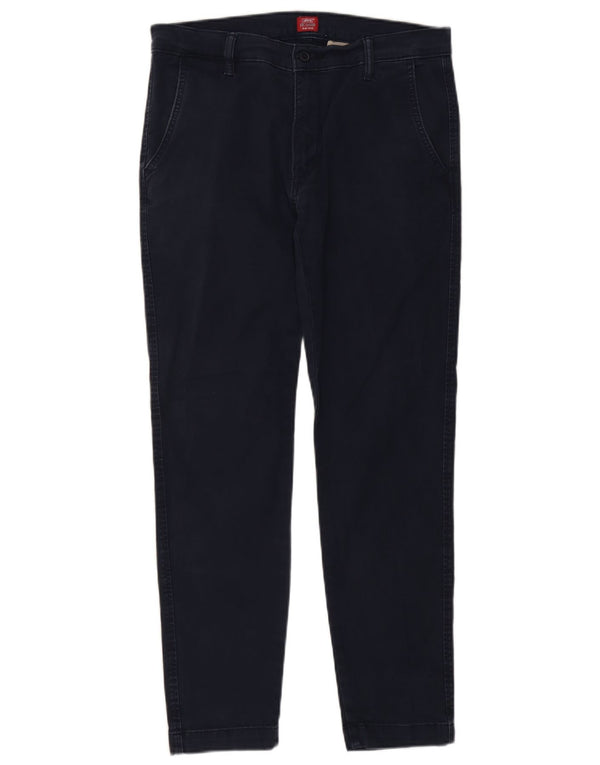 Мужские брюки-чиносы Levi's W32 L29 темно-синие, хлопок