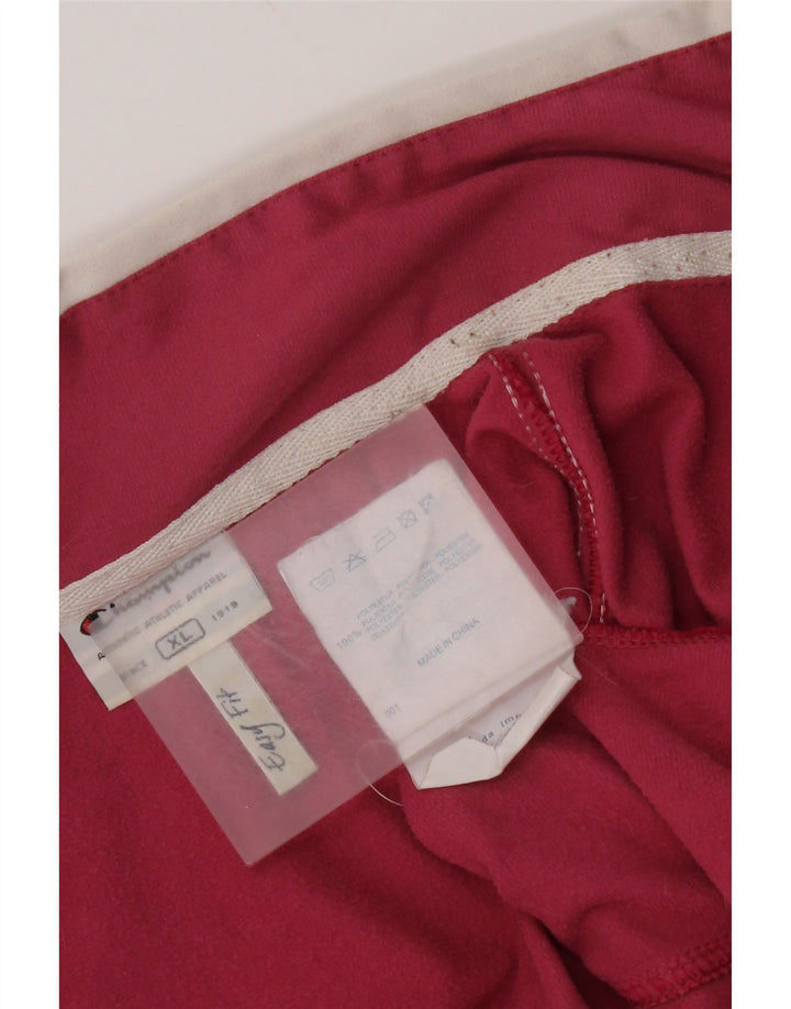 Champion Womens Easy Fit træningsdragt Topjakke UK 18 XL Pink Polyester
