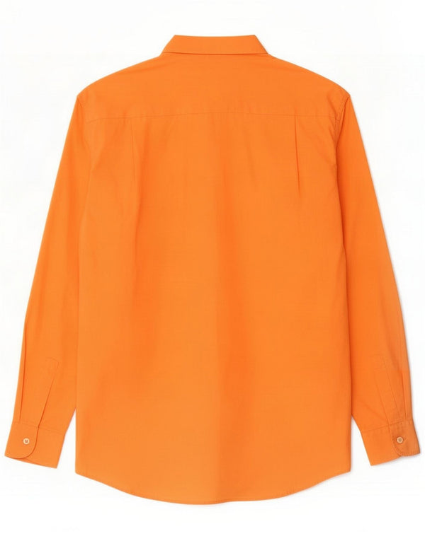 Levi's Camicia da uomo piccola in cotone arancione