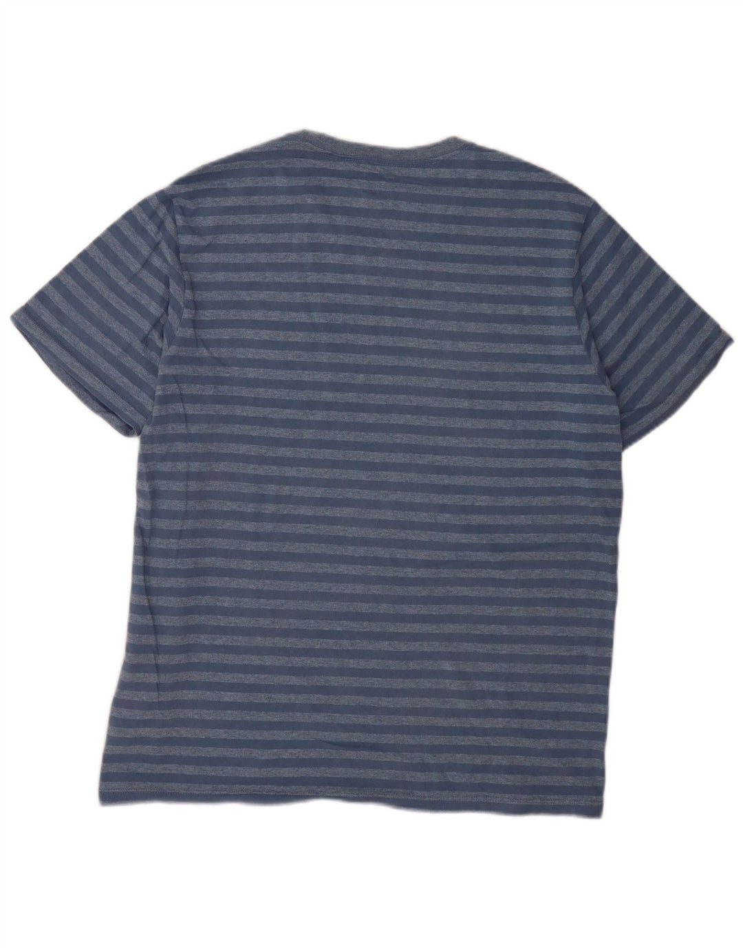 Levi's Mens Standard T-Shirt Top Large Blue Striped Cotton