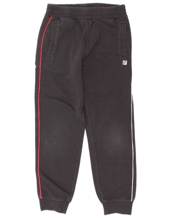 Fila Pantalon de Survêtement Garçon 7-8 Ans Noir