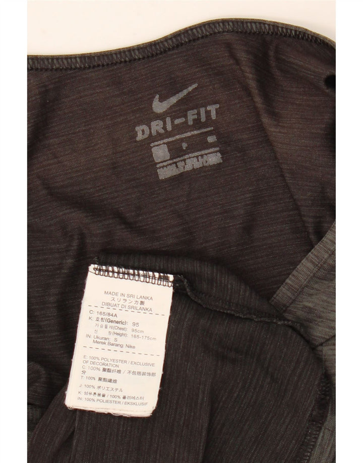NIKE Herre Dri Fit Vest Top Lille Khaki Flecked Polyester