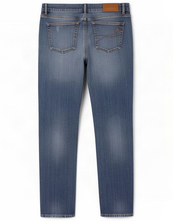 Liu Jo Jeans slim effetto consumato da donna W33 L31 Blu cotone