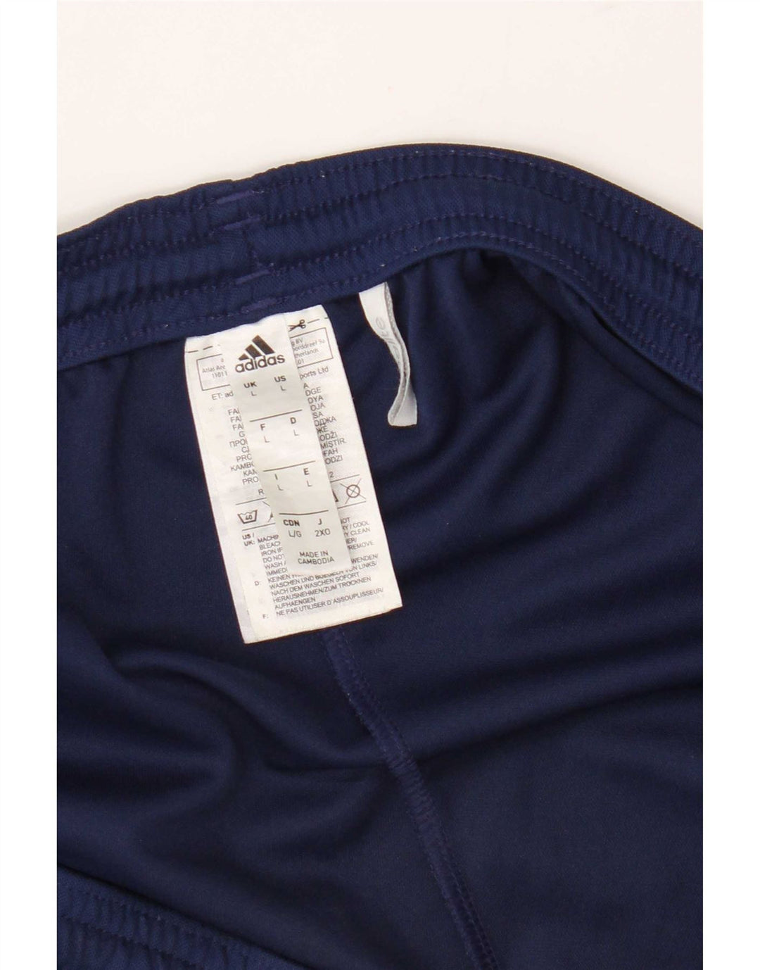 Adidas Hommes Climalite Sport Shorts Grand Bleu Marine Polyester