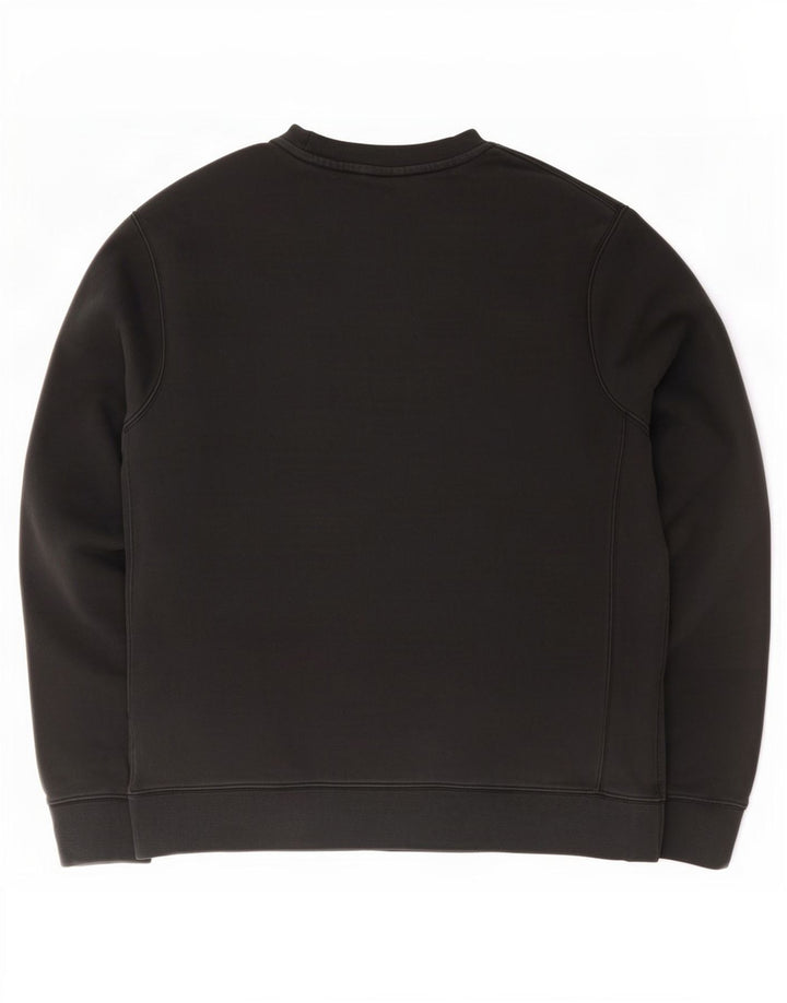 Felpa Nike Uomo Maglia Media Cotone Nero