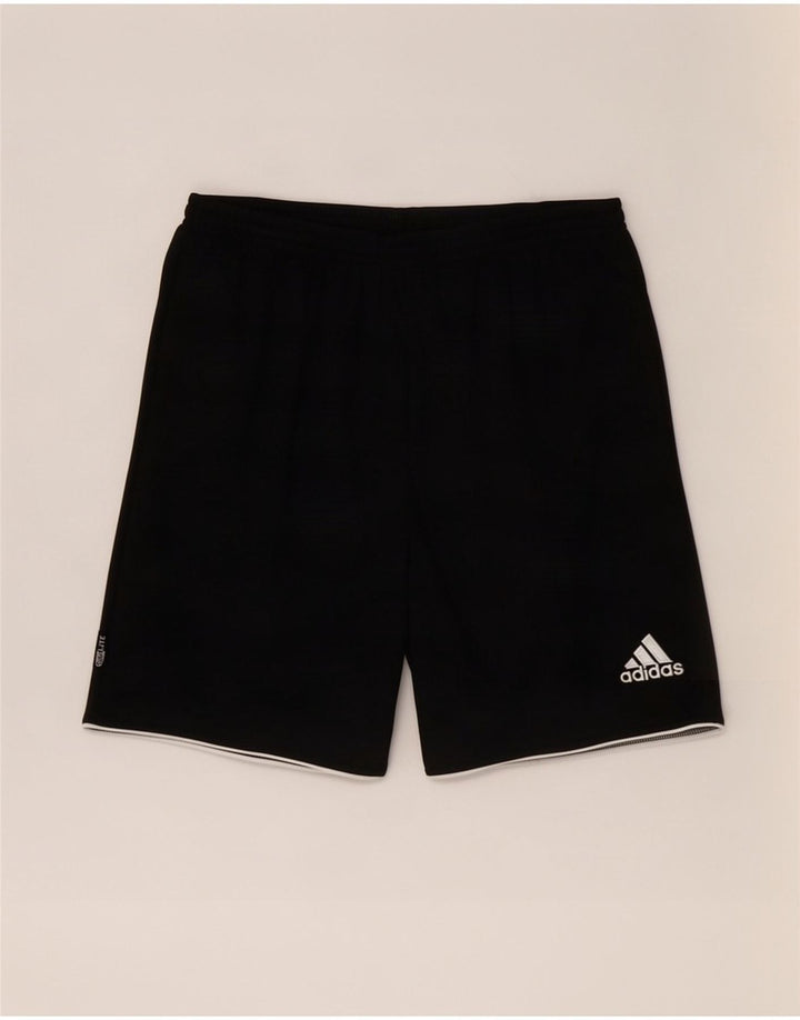 Adidas Mens Climalite sport rövidnadrág kis fekete poliészter