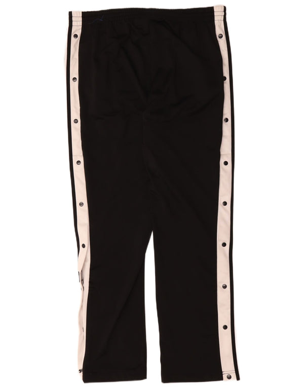 Adidas Pantalon de survêtement graphique pour femme UK 20/22 XL Noir Colourblock