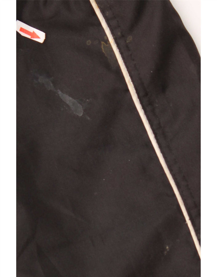Kappa Veste coupe-vent pour homme UK 42 XL Noir Polyester