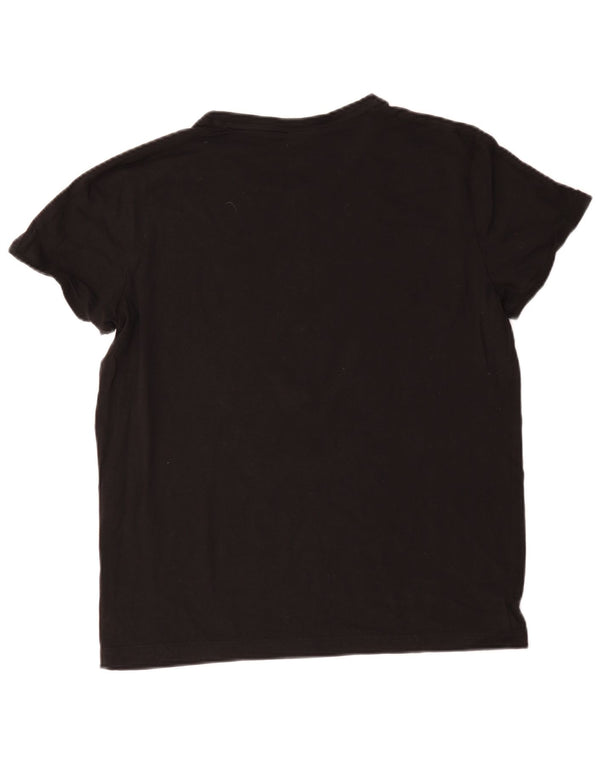 T-shirt da uomo Puma Top Large in cotone nero