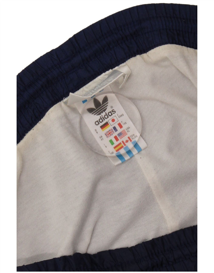 Adidas Træningsdragt bukser til mænd UK 40 Medium Navy Blue Polyamid