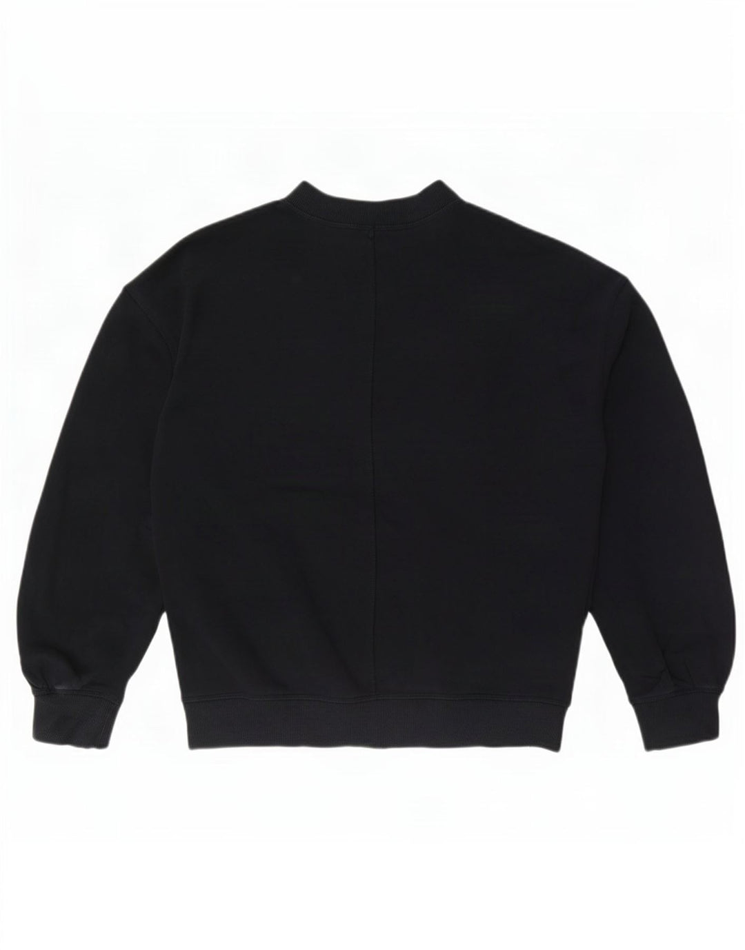 Cos Pulover supradimensionat pentru femei UK 10 Bumbac negru mic