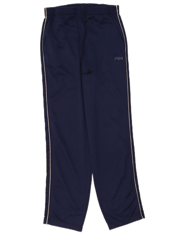 Fila Mens Tracksuit Trousers Small Navy Blue