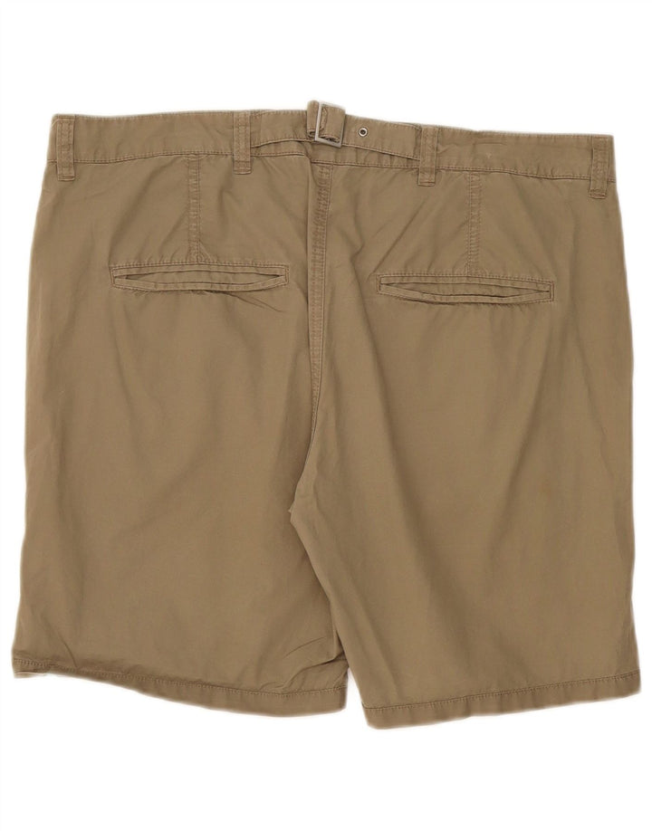 Zara Mens Chino Shorts EU 44 Large W34 Khaki