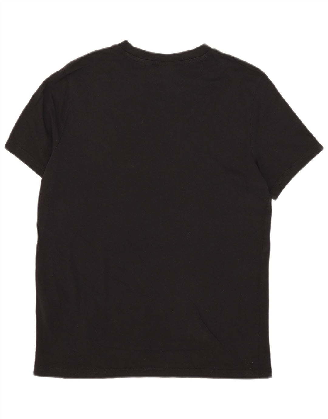 Champion Mens T-Shirt Top Small Black Cotton