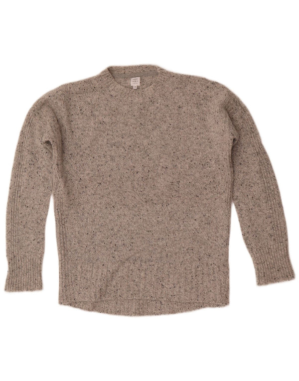 Damski sweter z okrągłym dekoltem John Lewis UK 8 Small Grey Flecked