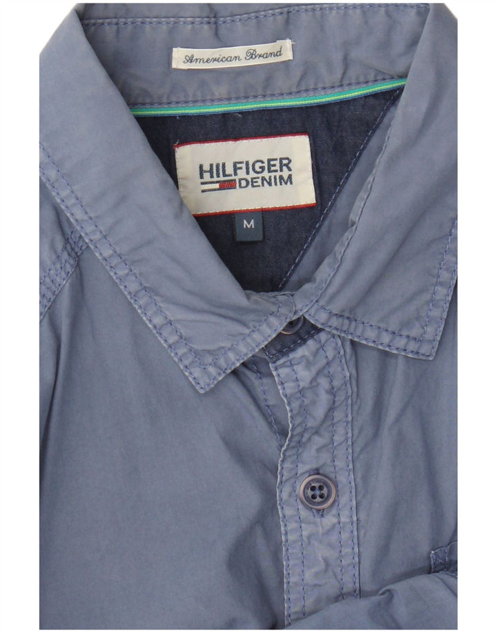 Camicia da uomo Tommy Hilfiger blu medio