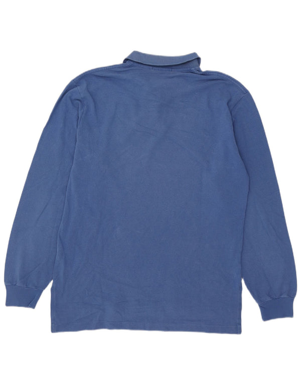 Polo Ralph Lauren Mens Long Sleeve Shirt Large Blue Cotton
