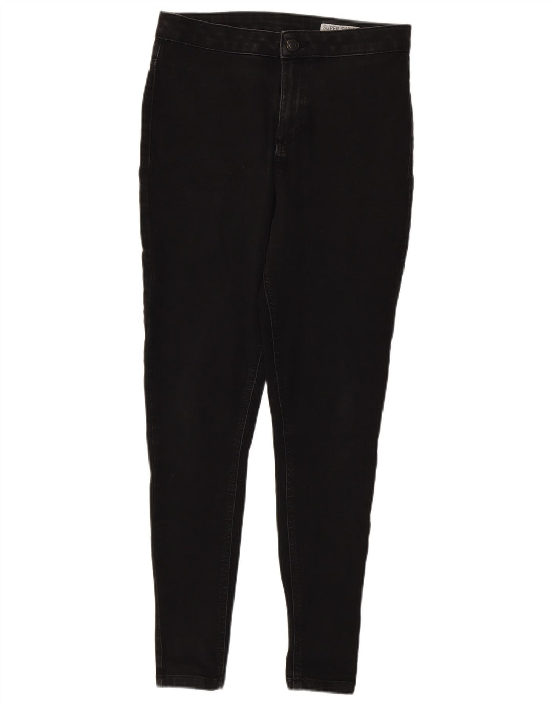 Marks & Spencer Womens Regular Skinny Jeans UK 12 Medium W28 L27 Black