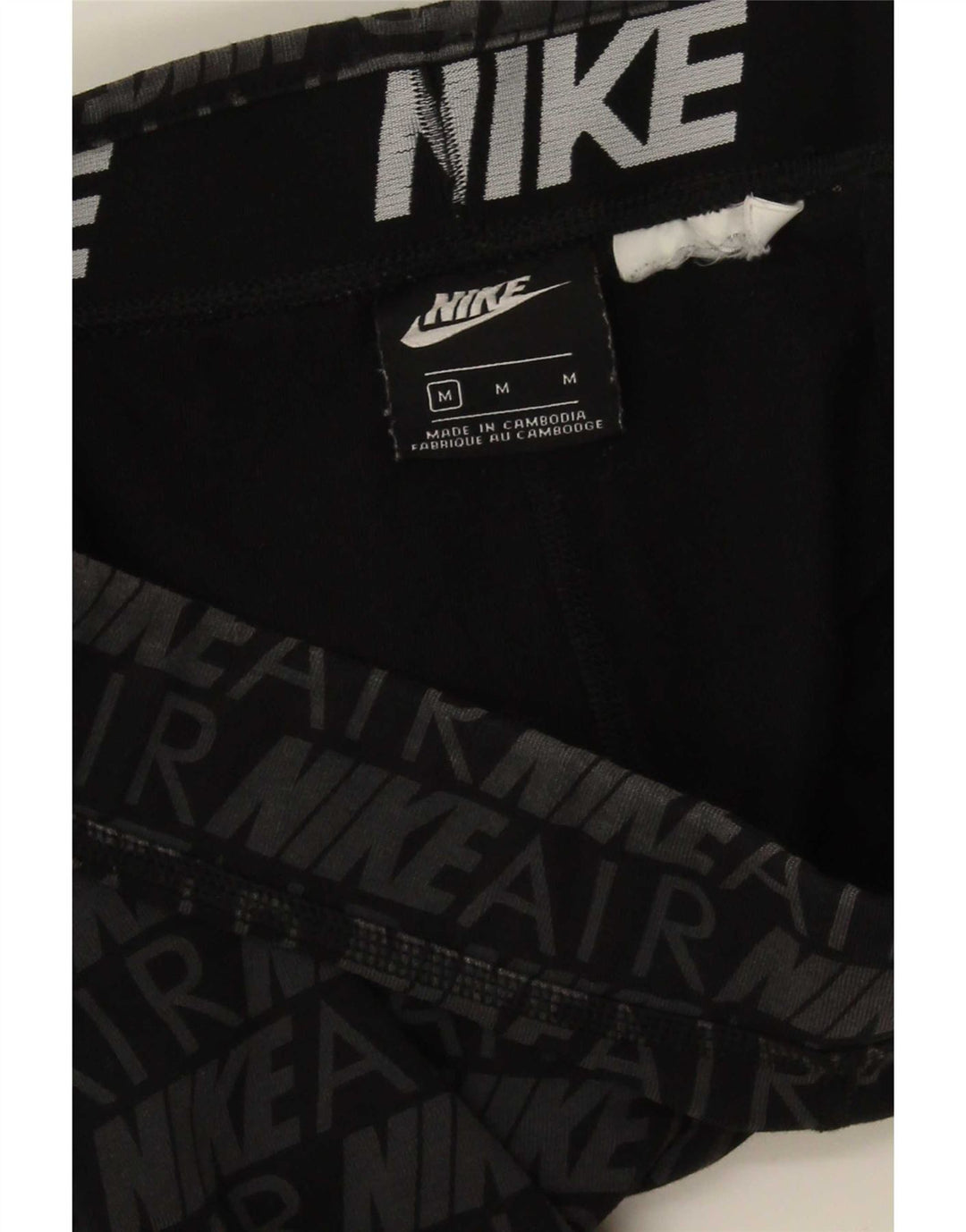 Nike női grafikus leggings UK 12 közepes szürke