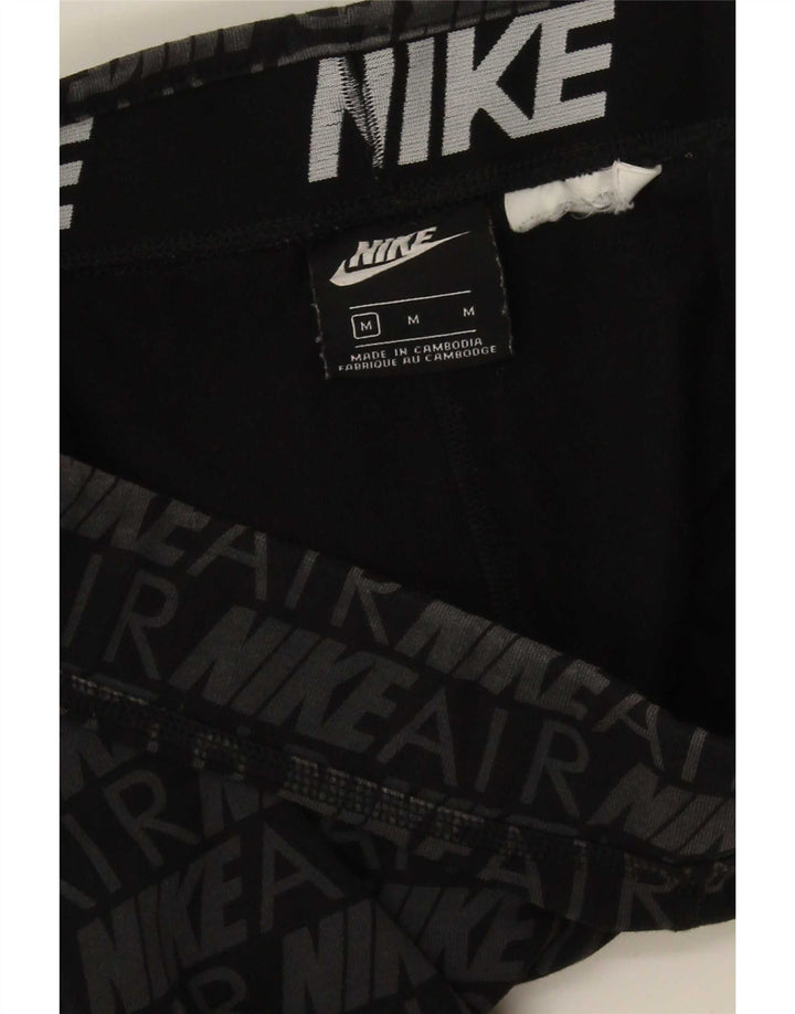 Nike női grafikus leggings UK 12 közepes szürke
